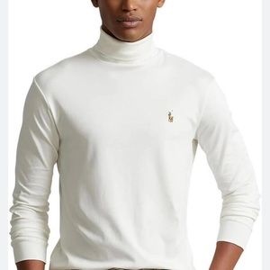 Ralph Lauren men’s white turtleneck size medium new with tags
